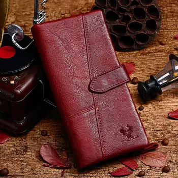 High Quality Women's Genuine Leather Long Wallet New Fashion 3 Folding Purse Female Casual Day Clutch Soft Cards Holder
High Quality Women's Genuine Leather Long Wallet New Fashion 3 Folding Purse Female Casual Day Clutch Soft Cards Holder
