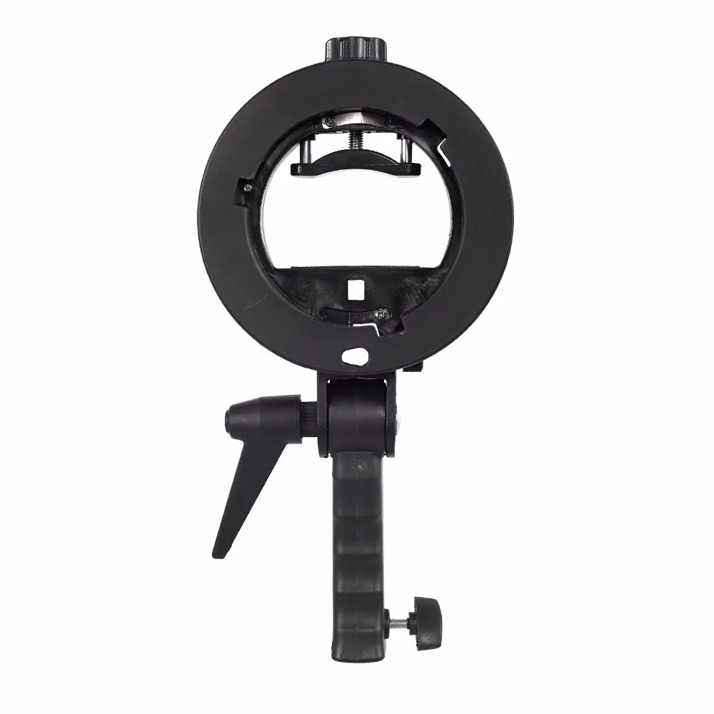 Handheld Grip S-Type Bracket Bowens S Mount Holder for Speedlite Flash Snoot Softbox Beauty Dish Honeycomb
Handheld Grip S-Type Bracket Bowens S Mount Holder for Speedlite Flash Snoot Softbox Beauty Dish Honeycomb
