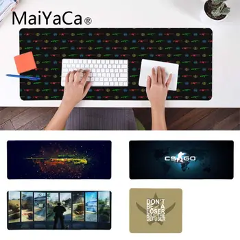 MaiYaCa Cool New CS GO Gamer Anti-Slip Durable Silicone Computermats Gamer Speed Mice Retail Small Rubber Mousepad
MaiYaCa Cool New CS GO Gamer Anti-Slip Durable Silicone Computermats Gamer Speed Mice Retail Small Rubber Mousepad