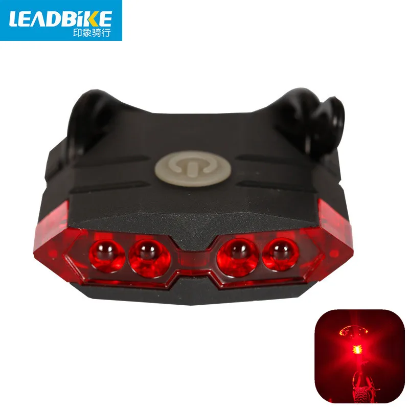 Leadbike Bicycle Rear Light 4 LED USB Rechargeable MTB Road Bike Taillights Cycling Light Night Safe Warning Bicycle Accessories
Leadbike Bicycle Rear Light 4 LED USB Rechargeable MTB Road Bike Taillights Cycling Light Night Safe Warning Bicycle Accessories