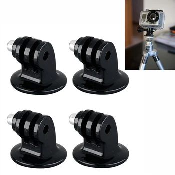 4pcs Tripod Mount Adapter for Gopro Go Pro Hero 6, 5, 4 Session, 3+, 3, 2, 1 Cameras For XiaoMi yi accessories
4pcs Tripod Mount Adapter for Gopro Go Pro Hero 6, 5, 4 Session, 3+, 3, 2, 1 Cameras For XiaoMi yi accessories
