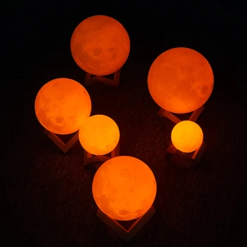 2018 Newet LED Bedroom Night Light 3D Print Moon Lamp USB Charging Touch Switch for Baby Kids Children Christmas Home Decoration
2018 Newet LED Bedroom Night Light 3D Print Moon Lamp USB Charging Touch Switch for Baby Kids Children Christmas Home Decoration