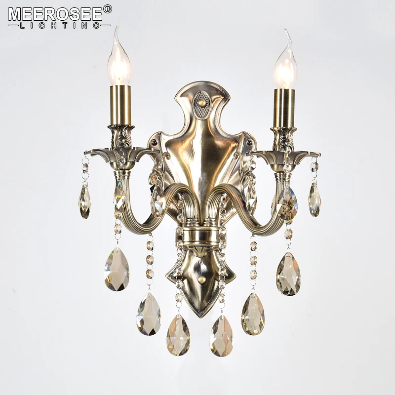 Classical Crystal Wall Light Lustres Wall Sconces Lamp Bedroom Wall Brackets Lighting Fixture For Bedroom Living Bathroom Light
Classical Crystal Wall Light Lustres Wall Sconces Lamp Bedroom Wall Brackets Lighting Fixture For Bedroom Living Bathroom Light