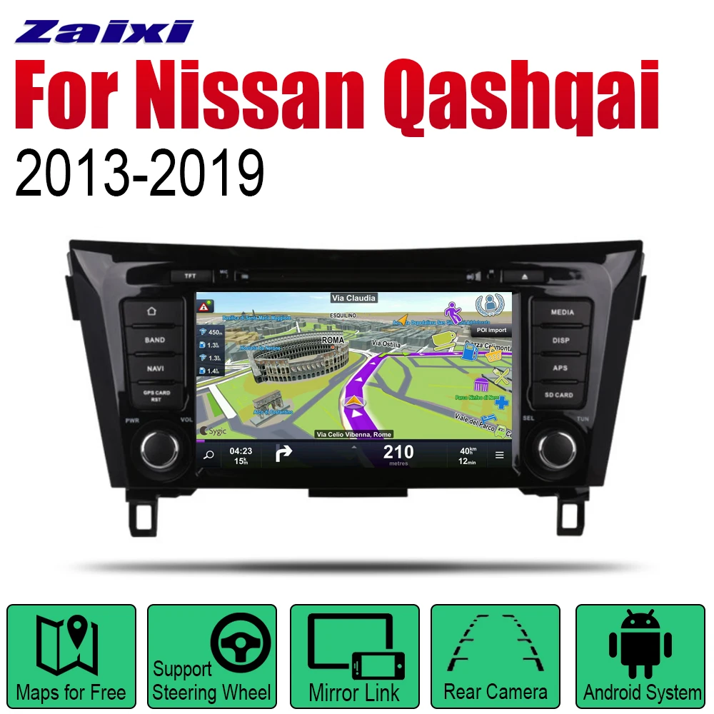 Auto DVD Player GPS Navigation For Nissan Qashqai X-Trail 2013~2019 Car Android Multimedia System Screen Radio Stereo
Auto DVD Player GPS Navigation For Nissan Qashqai X-Trail 2013~2019 Car Android Multimedia System Screen Radio Stereo