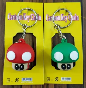 Free Shipping 5sets (12pcs/set) Super Mario Mushroom Head 3D PVC Key Ring Cartoon Keychains Bag Pendant For Best Gift
Free Shipping 5sets (12pcs/set) Super Mario Mushroom Head 3D PVC Key Ring Cartoon Keychains Bag Pendant For Best Gift