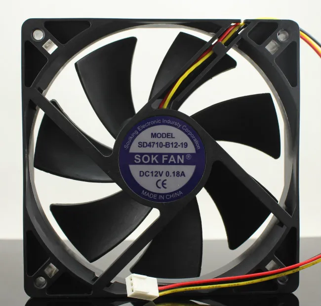 Новый оригинальный SD4710-B12-19 DC12V 12см12 см 12025 2PIN и 3PIN Компьютерный Вентилятор
Новый оригинальный SD4710-B12-19 DC12V 12см12 см 12025 2PIN и 3PIN Компьютерный Вентилятор