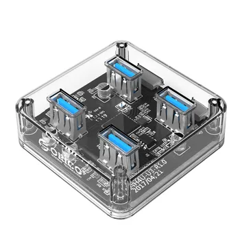 4 Ports USB3.0 Transparent HUB High Speed With Micro USB Power Interface Be applicable Macbook,Mac Linux Chrome OS , MH4U-U3
4 Ports USB3.0 Transparent HUB High Speed With Micro USB Power Interface Be applicable Macbook,Mac Linux Chrome OS , MH4U-U3