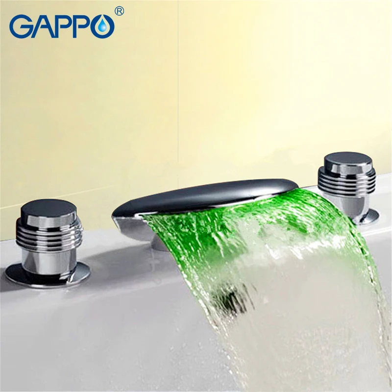 GAPPO Bathtub Faucet bath shower Water Mixer Faucet led Bathroom Shower Faucet tap waterfall bath faucets deck mounted
GAPPO Bathtub Faucet bath shower Water Mixer Faucet led Bathroom Shower Faucet tap waterfall bath faucets deck mounted