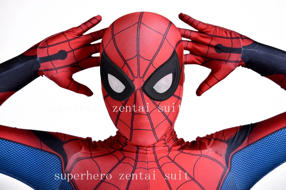Homecoming Spider-Man Costume Cosplay 3D Spandex Spiderman Homecoming Costume Newest Spidey Bodysuit For Adult /Kids/Custom Made
Homecoming Spider-Man Costume Cosplay 3D Spandex Spiderman Homecoming Costume Newest Spidey Bodysuit For Adult /Kids/Custom Made