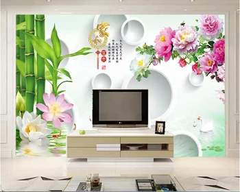 beibehang wallpaper kitchen Sticker wallpaper home and rich circle bamboo lotus peony wallpaper bedroom wallpaper for walls 3 d
beibehang wallpaper kitchen Sticker wallpaper home and rich circle bamboo lotus peony wallpaper bedroom wallpaper for walls 3 d