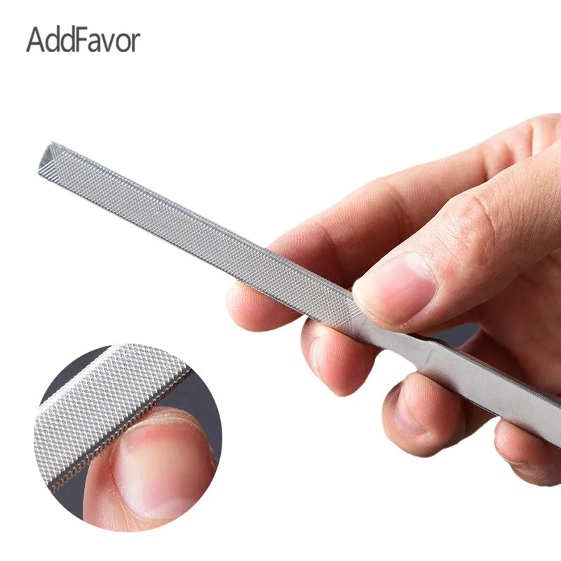 AddFavor Metal Nail File Manicure Tool Pedicure Kit 2-Side Sanding Metal Toe Nail File Onychomycosis Stainless Steel Nail File
AddFavor Metal Nail File Manicure Tool Pedicure Kit 2-Side Sanding Metal Toe Nail File Onychomycosis Stainless Steel Nail File
