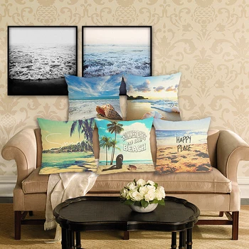 Mediterranean Style ocean Pillow Case Sofa Cushion Soft Pillow Cover landscape Cushion Cover Bedding Pillows Cotton Linen Square
Mediterranean Style ocean Pillow Case Sofa Cushion Soft Pillow Cover landscape Cushion Cover Bedding Pillows Cotton Linen Square