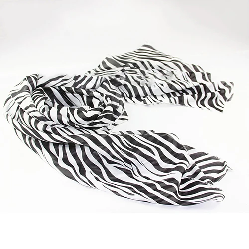Women's Fashion Long Soft Comfortale Zebra Stripes Pattern Chiffon Shawl Scarf New Arrival
Women's Fashion Long Soft Comfortale Zebra Stripes Pattern Chiffon Shawl Scarf New Arrival