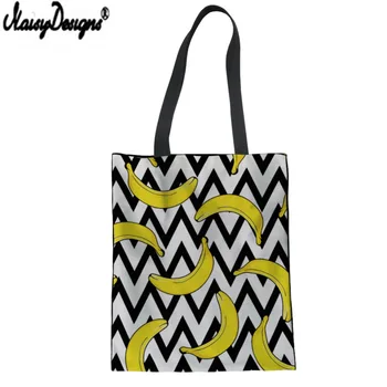 NOISYDESIGNS Canvas Tote Bag For Women Striped Banana Handbag Bag Girls Custom Summer Traveling Beach Bags Female Shopping Bag
NOISYDESIGNS Canvas Tote Bag For Women Striped Banana Handbag Bag Girls Custom Summer Traveling Beach Bags Female Shopping Bag
