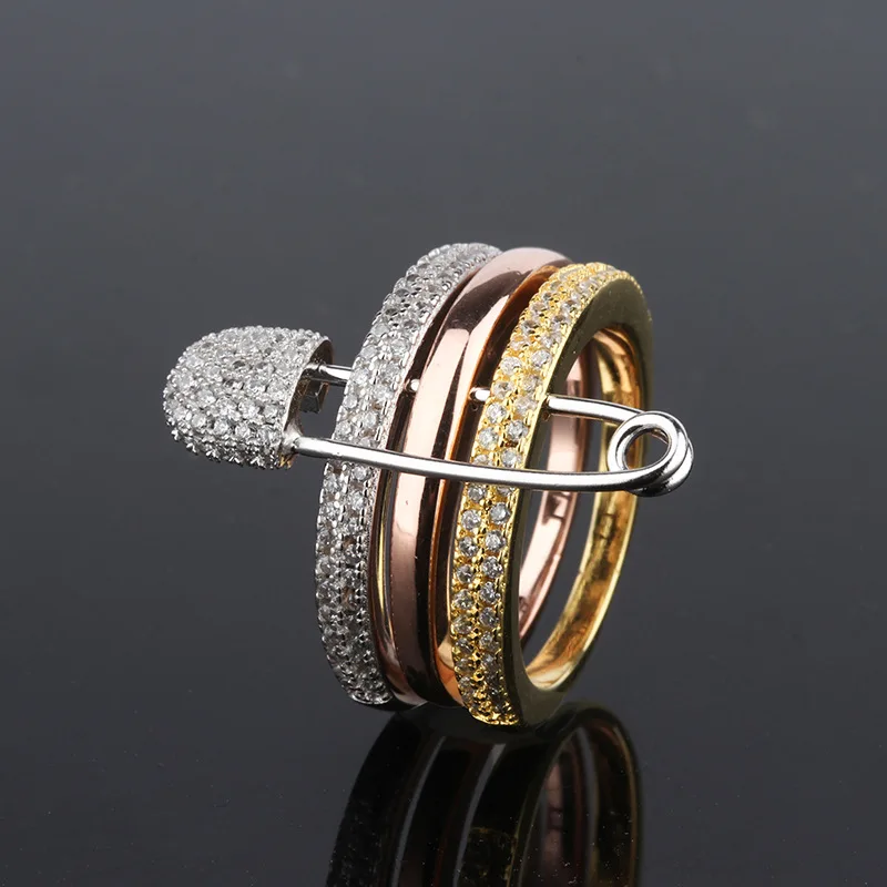 NewTrendy Three Color Engagement Sets Broochhe Design Rings For Women AAA Zircon Cubic elegant rings Female Wedding jewerly ZK40
NewTrendy Three Color Engagement Sets Broochhe Design Rings For Women AAA Zircon Cubic elegant rings Female Wedding jewerly ZK40