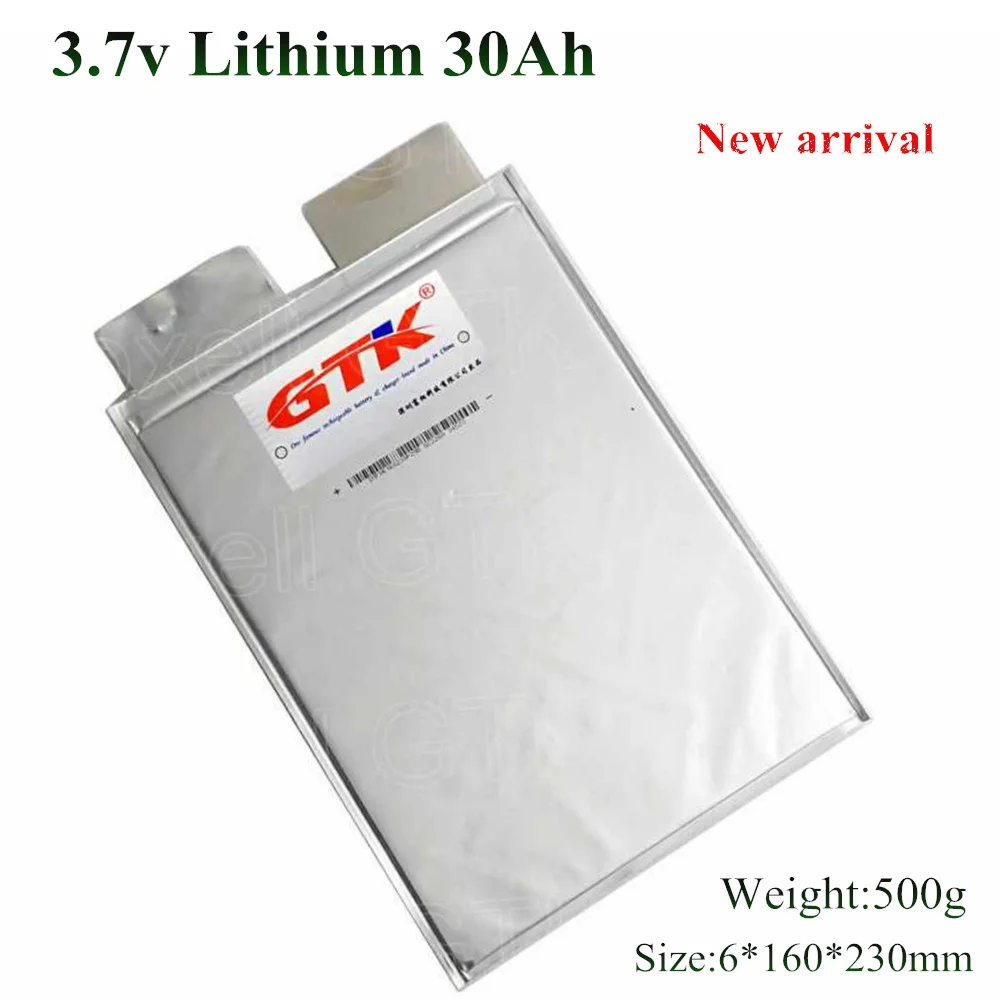 7pcs GTK high capacity 3.7v 30Ah lithium cell lipo polymer li-ion for diy pack ebike power scooter 12v solar system 7s 24v litio
7pcs GTK high capacity 3.7v 30Ah lithium cell lipo polymer li-ion for diy pack ebike power scooter 12v solar system 7s 24v litio