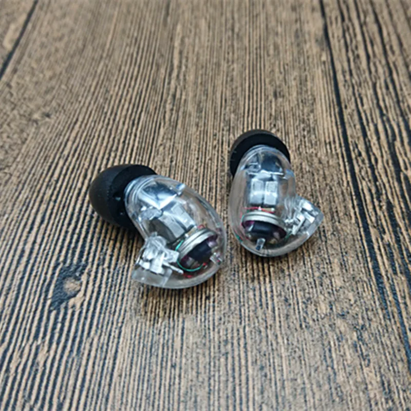 

New HIFI Custom Made 4BA With 1 DD in Ear Earphone Hybrid Around Ear Earphone With MMCX Plated Earphone As SE846 SE535 SE215