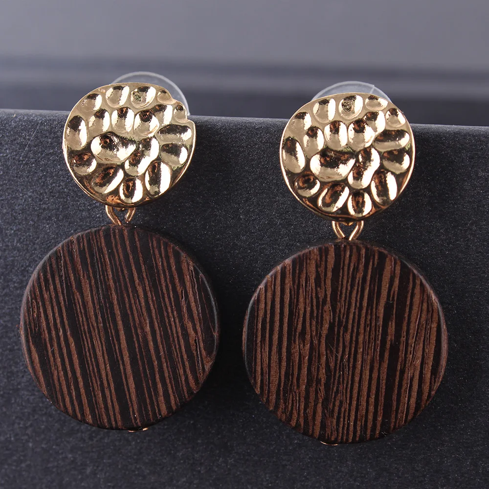 2019 Wood Earrings For Women New Design Round Brown Natural Wooden Earrings Drop Dangle Fashion Aretes De Mujer Modernos
2019 Wood Earrings For Women New Design Round Brown Natural Wooden Earrings Drop Dangle Fashion Aretes De Mujer Modernos