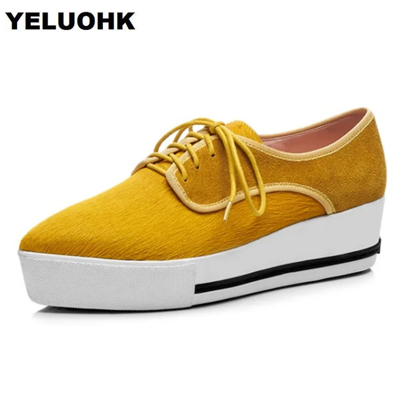 2018 New Brand Platform Shoes Women Flats Casual Horsehair Women Shoes Creepers Spring Shoes Woman High Quality
2018 New Brand Platform Shoes Women Flats Casual Horsehair Women Shoes Creepers Spring Shoes Woman High Quality