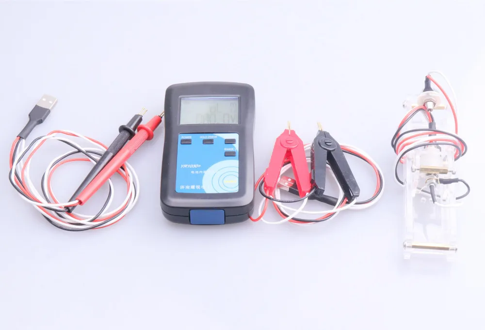 YR1030 18650 lithium battery tester Internal Resistance rechargeable lead acid dry cell NiCd battery Resistance meter
YR1030 18650 lithium battery tester Internal Resistance rechargeable lead acid dry cell NiCd battery Resistance meter