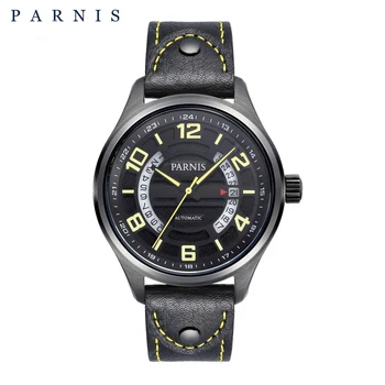 Casual Men's Automatic Mechanical Watches reloj hombre automatico Parnis 43mm 10ATM Calendar Men Mechanical Military Wrist Watch
Casual Men's Automatic Mechanical Watches reloj hombre automatico Parnis 43mm 10ATM Calendar Men Mechanical Military Wrist Watch