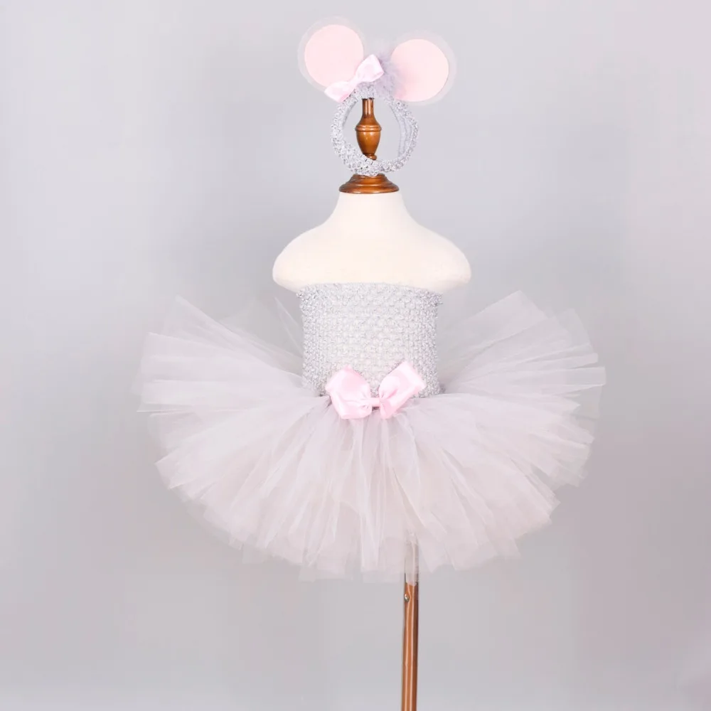 New Gray Mouse Fluffy Tutu Dress Baby Birthday Party Mickey Tulle Dress Toddler Photo Props Halloween Cute Animal Costume 0-6T
New Gray Mouse Fluffy Tutu Dress Baby Birthday Party Mickey Tulle Dress Toddler Photo Props Halloween Cute Animal Costume 0-6T
