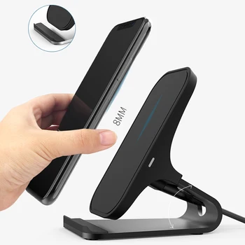 10W Phone Stand Wireless Charger For Galaxy S9 S8 Plus Alloy QI Wireless Charging For Iphone 8 8plus X Fast Charge
10W Phone Stand Wireless Charger For Galaxy S9 S8 Plus Alloy QI Wireless Charging For Iphone 8 8plus X Fast Charge