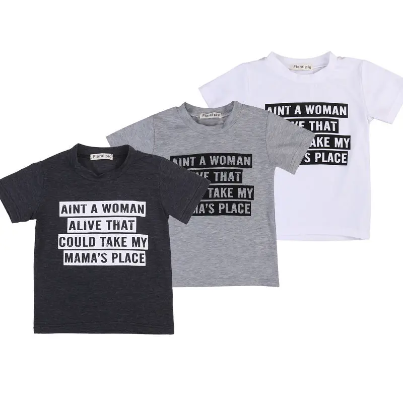 2017 Summer Toddler Kids Boy Clothes Short Sleeve Letter Printed T-shirt Tops Children Boys Outfits TShirt Tee 1-5T
2017 Summer Toddler Kids Boy Clothes Short Sleeve Letter Printed T-shirt Tops Children Boys Outfits TShirt Tee 1-5T