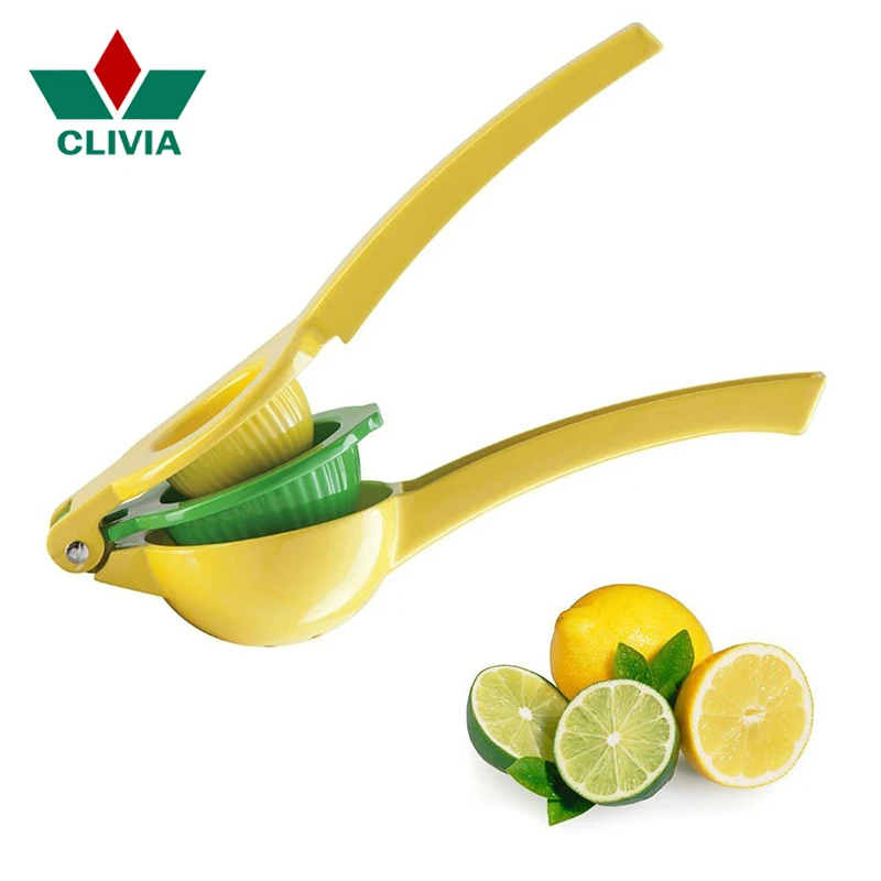 CLIVIA Multifunctional Lemon Juicer 2 in 1 Best Hand Held Aluminum alloy Lemon Orange Citrus Squeezer Press Fruits Kitchen tools
CLIVIA Multifunctional Lemon Juicer 2 in 1 Best Hand Held Aluminum alloy Lemon Orange Citrus Squeezer Press Fruits Kitchen tools