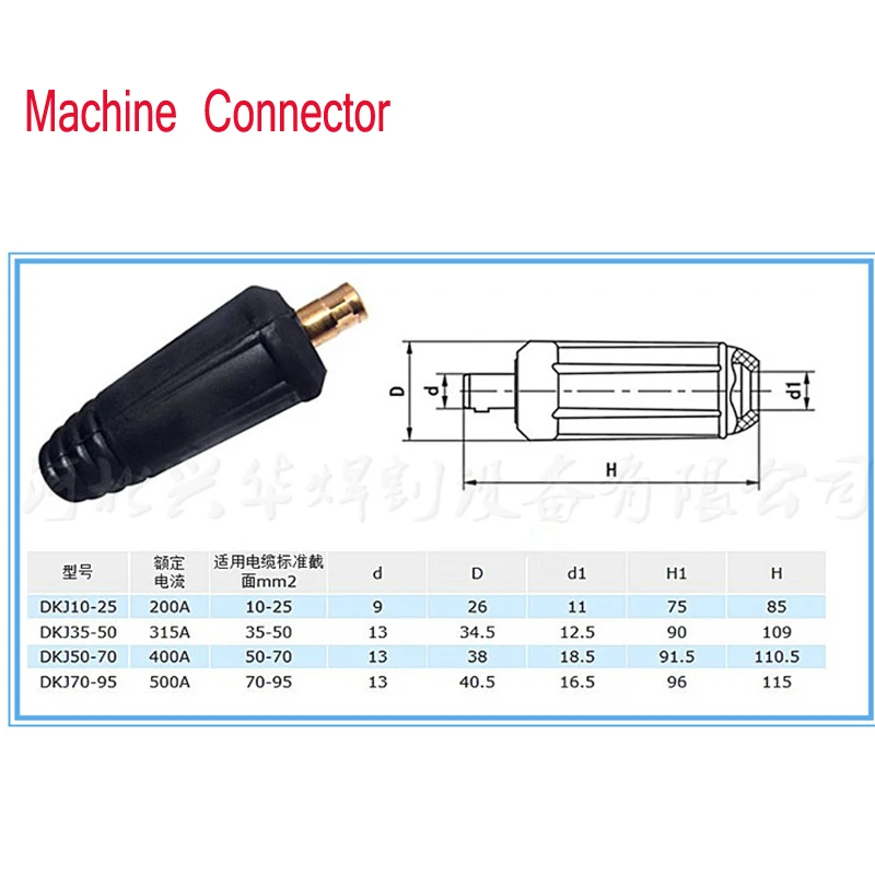DKJ35-50 2Pcs/set MMA-250 200 160 130 A IGBT Inverter Welding Machine Welder Socket Port Cable Quick Connectors Accessories
DKJ35-50 2Pcs/set MMA-250 200 160 130 A IGBT Inverter Welding Machine Welder Socket Port Cable Quick Connectors Accessories