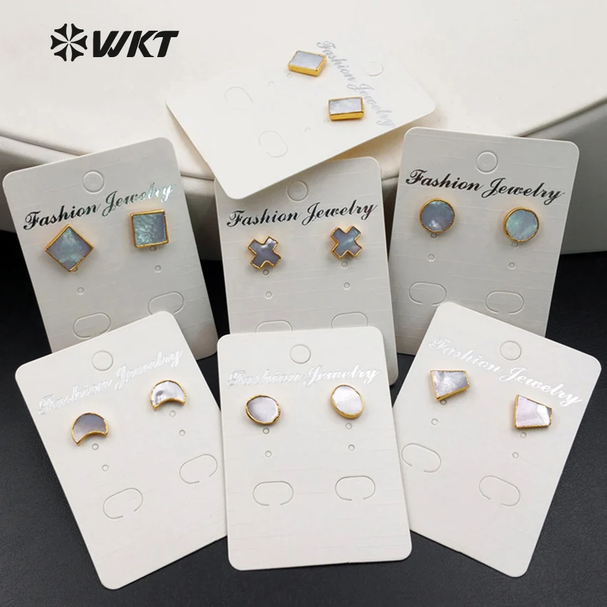 WT-E331 Wholesale Natural Freshwater Pearl Earrings Unique Design Multi style Stud Earrings Charm For Women Summer Jewelry
WT-E331 Wholesale Natural Freshwater Pearl Earrings Unique Design Multi style Stud Earrings Charm For Women Summer Jewelry