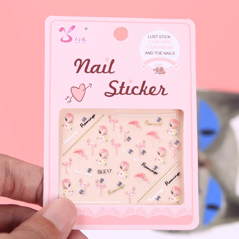 Flamingo Flowers Unicorn Animal Waterproof Nail Sticker 3D Decorative Stickers DIY Diary Stationery Stickers Children Gift
Flamingo Flowers Unicorn Animal Waterproof Nail Sticker 3D Decorative Stickers DIY Diary Stationery Stickers Children Gift