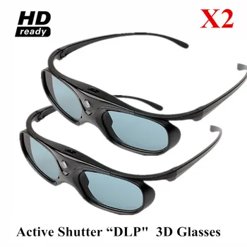 2PCS Active Shutter Eyewear for Most DLP-Link 3D Projectors Acer, ViewSonic, BenQ Vivitek,Optoma,Panasonic,Viewsonic etc(2 Pack)
2PCS Active Shutter Eyewear for Most DLP-Link 3D Projectors Acer, ViewSonic, BenQ Vivitek,Optoma,Panasonic,Viewsonic etc(2 Pack)