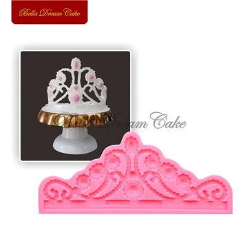 Large Size Crown Silicone Mold Cake Border Decoration Moulds Fondant Chocolate Sugarcraft Mould Cake Decorating Tools Bakeware
Large Size Crown Silicone Mold Cake Border Decoration Moulds Fondant Chocolate Sugarcraft Mould Cake Decorating Tools Bakeware