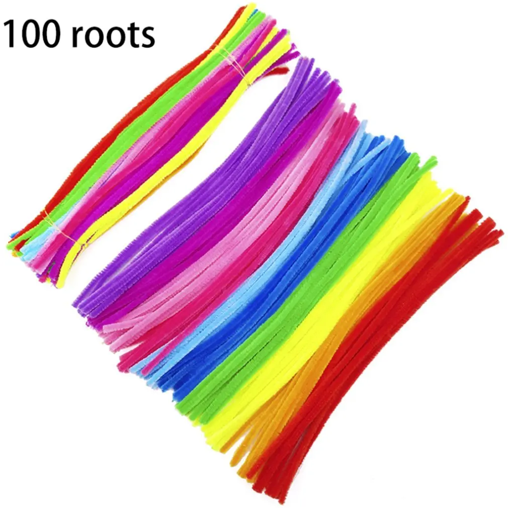 100pcs Colorful DIY Twisted Stick Creative Handmade Crafts Plush Bar Interactive Braiding Toys Christmas Gift
100pcs Colorful DIY Twisted Stick Creative Handmade Crafts Plush Bar Interactive Braiding Toys Christmas Gift