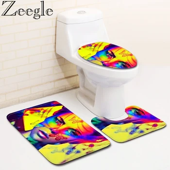 Zeegle 3pcs/set 3D Pattern Bath Mat Bathroom Anti-slip Mat Set Flannel Absorbent Toilet Seat Cover Rug Bathroom Toilet Mat
Zeegle 3pcs/set 3D Pattern Bath Mat Bathroom Anti-slip Mat Set Flannel Absorbent Toilet Seat Cover Rug Bathroom Toilet Mat