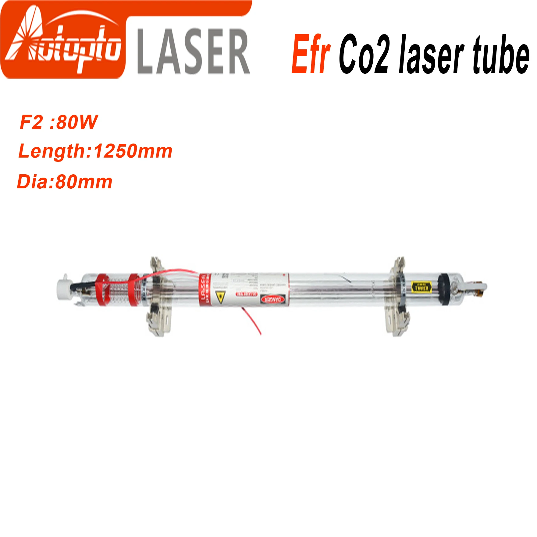 Efr CO2 Laser Tube F2 80W-95W for CO2 Laser Marking Engraving Machine Wooden Box Packing
Efr CO2 Laser Tube F2 80W-95W for CO2 Laser Marking Engraving Machine Wooden Box Packing