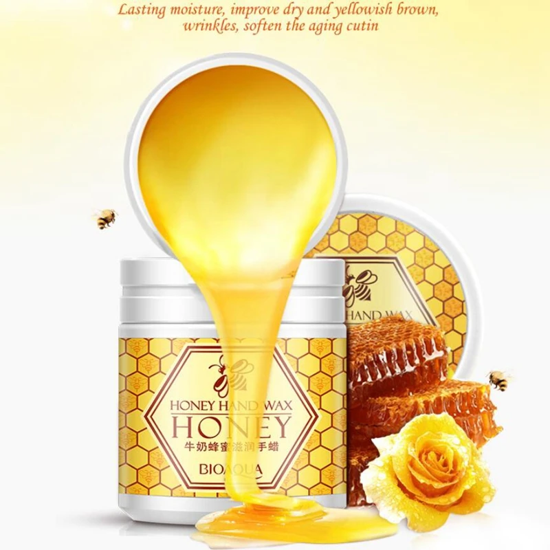 BIOAQUA Honey Hand Wax Milk Cream Paraffin Whitening Nourish Moisturizing Hydrating Remove Dead Skin Hand Care
BIOAQUA Honey Hand Wax Milk Cream Paraffin Whitening Nourish Moisturizing Hydrating Remove Dead Skin Hand Care