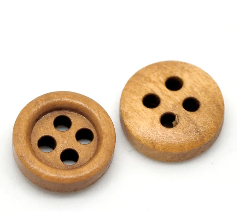Wood Sewing Button Scrapbooking Round Coffee Four Holes 11mm(3/8")Dia,20 PCs 2015 new
Wood Sewing Button Scrapbooking Round Coffee Four Holes 11mm(3/8")Dia,20 PCs 2015 new