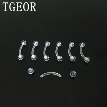 wholesale free shipping 16g Transparent color curved barbell mixed 100pcs flexible acrylic eyebrow ring body jewelry
wholesale free shipping 16g Transparent color curved barbell mixed 100pcs flexible acrylic eyebrow ring body jewelry