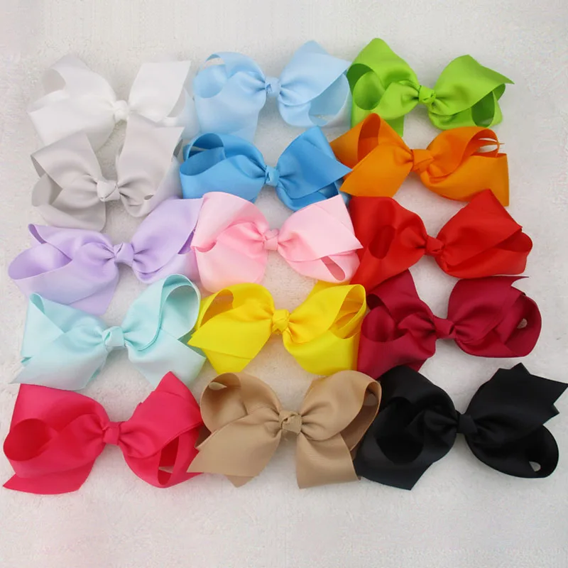 20pcs/lot big 6" hair bows For Girls WITHOUT/ WITH Clip Toddler newborn large bows, 6 Inch School Bows,Boutique Ribbon Bows
20pcs/lot big 6" hair bows For Girls WITHOUT/ WITH Clip Toddler newborn large bows, 6 Inch School Bows,Boutique Ribbon Bows