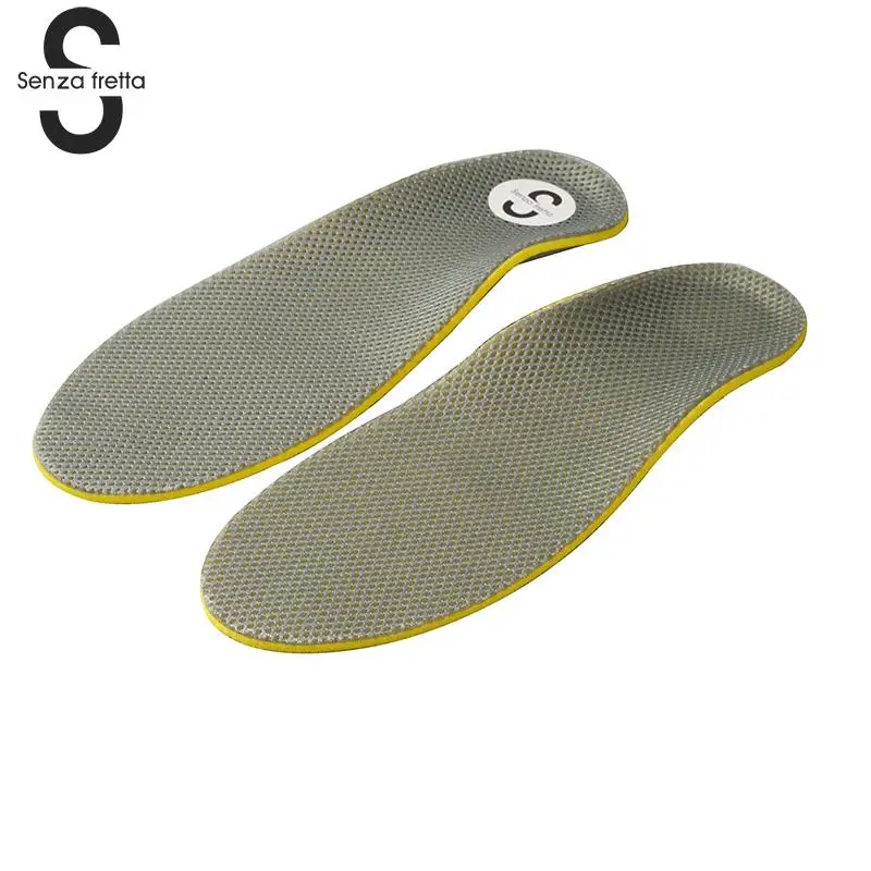 Senza Fretta Soft Arch Support Foot Orthotics Shoe Insoles Pad High Elasticity Inner Sole Pad 3D Premium Orthotic Insoles X0571
Senza Fretta Soft Arch Support Foot Orthotics Shoe Insoles Pad High Elasticity Inner Sole Pad 3D Premium Orthotic Insoles X0571
