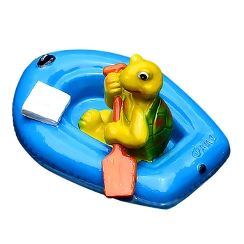Cute Resin Floating Statue Outdoor Garden Pond Decorative Sculpture Fish Tank Decor Ornament - Blue Rubber Dinghy Turtle Statue
Cute Resin Floating Statue Outdoor Garden Pond Decorative Sculpture Fish Tank Decor Ornament - Blue Rubber Dinghy Turtle Statue