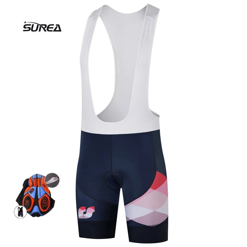 SUREA 2019 Mens Cycling Bib Shorts Summer Coolmax 3D Gel Pad Bike Bib Tights Mtb Ropa Ciclismo Moisture Wicking Pants
SUREA 2019 Mens Cycling Bib Shorts Summer Coolmax 3D Gel Pad Bike Bib Tights Mtb Ropa Ciclismo Moisture Wicking Pants