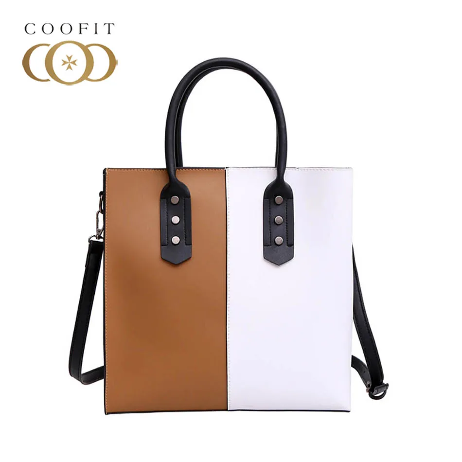 Coofit Leisure Style Female Tote Bag Retro Panelled Shoulder Crossbody Bag Top Handle Messenger Bags Shopping Handbag For Women
Coofit Leisure Style Female Tote Bag Retro Panelled Shoulder Crossbody Bag Top Handle Messenger Bags Shopping Handbag For Women
