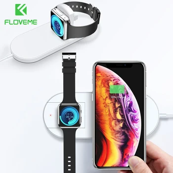 FLOVEME Wireless Charger For iPhone XR XS MAX X 8 QI Wireless Charging Pad For Apple Watch 2 3 USB Charger For Samsung S8 S9 S10
FLOVEME Wireless Charger For iPhone XR XS MAX X 8 QI Wireless Charging Pad For Apple Watch 2 3 USB Charger For Samsung S8 S9 S10