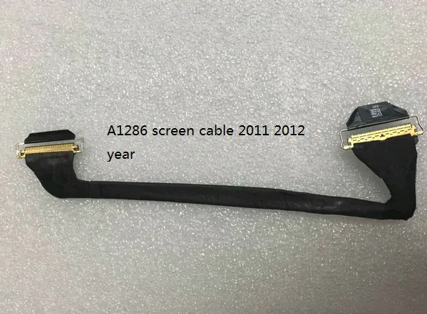 LCD LED Cable For Macbook pro 15.4" A1286 MD104 MD103 MD318 cable Screen cable 2011 2012year
LCD LED Cable For Macbook pro 15.4" A1286 MD104 MD103 MD318 cable Screen cable 2011 2012year