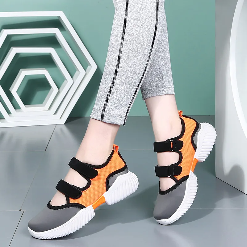 Spring Summer New women's square dance shoes soft bottom outdoor sports shoes ladies breathable casual mesh shoes Female flats
Spring Summer New women's square dance shoes soft bottom outdoor sports shoes ladies breathable casual mesh shoes Female flats