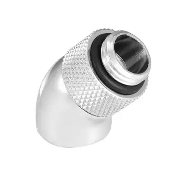 45 Degree Angled G1/4 Fitting Adapter Connector Water Cooling System Tackle Accessory
45 Degree Angled G1/4 Fitting Adapter Connector Water Cooling System Tackle Accessory