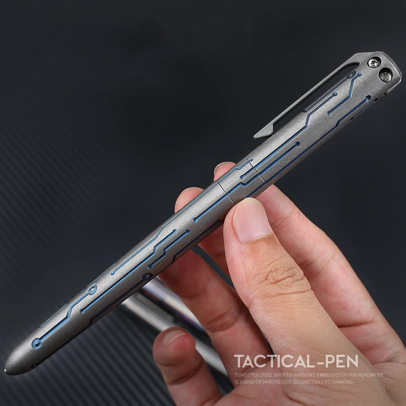 EDC Titanium Alloy Self Defense Survival Safety Tactical Pen Pencil With Writing Multi-functional Tungsten Steel Head EDC Tools
EDC Titanium Alloy Self Defense Survival Safety Tactical Pen Pencil With Writing Multi-functional Tungsten Steel Head EDC Tools